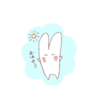 ほっこりやさしいうさぎ（個別スタンプ：2）