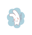 ほっこりやさしいうさぎ（個別スタンプ：5）