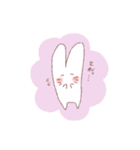 ほっこりやさしいうさぎ（個別スタンプ：6）