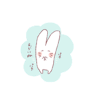 ほっこりやさしいうさぎ（個別スタンプ：9）
