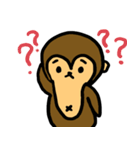 Monkey＆balloon（個別スタンプ：4）