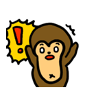 Monkey＆balloon（個別スタンプ：6）