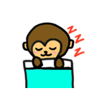 Monkey＆balloon（個別スタンプ：7）