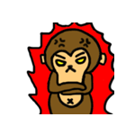 Monkey＆balloon（個別スタンプ：8）
