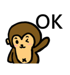 Monkey＆balloon（個別スタンプ：20）