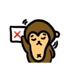 Monkey＆balloon（個別スタンプ：24）