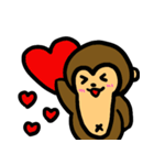 Monkey＆balloon（個別スタンプ：30）