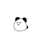 無言だパン(ダ)（個別スタンプ：1）
