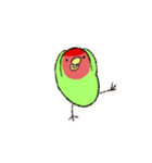 コザクラインコのおでんちゃん冬パック（個別スタンプ：21）