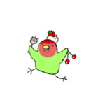コザクラインコのおでんちゃん冬パック（個別スタンプ：30）