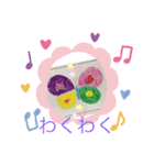 かわいいクレヨンタッチ（個別スタンプ：5）