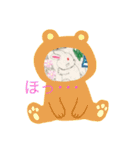 かわいいクレヨンタッチ（個別スタンプ：7）