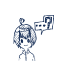 のほほんな鬼っ子（個別スタンプ：1）