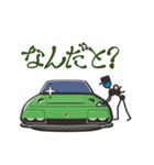くるまをみがくひと（60’s欧州車3）（個別スタンプ：6）
