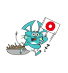 フシギげっ歯類グミさん（個別スタンプ：14）