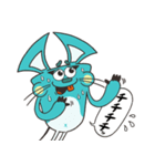 フシギげっ歯類グミさん（個別スタンプ：35）