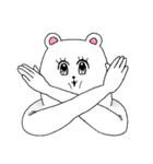 すまいる☆くまハムちゃん（個別スタンプ：7）