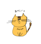 日常ゆる〜くねこさん。（個別スタンプ：5）
