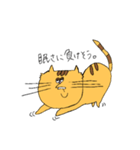 日常ゆる〜くねこさん。（個別スタンプ：9）