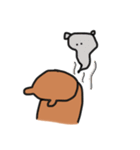 日常クマさん（個別スタンプ：6）