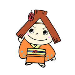 [LINEスタンプ] 岐阜ジャンボリー 結ちゃん