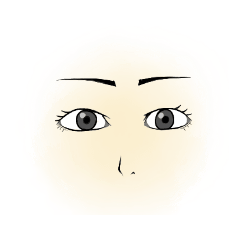 [LINEスタンプ] 目は口ほどにsay something