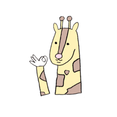 [LINEスタンプ] 敬語で話す動物たち
