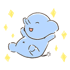 [LINEスタンプ] ゾウのパオパオwithパオ子
