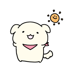 [LINEスタンプ] まいにち！犬のジョンさん