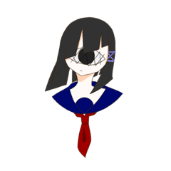 [LINEスタンプ] めっちゃ縫ってる子(2)