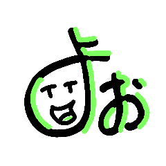 [LINEスタンプ] 顔ことば感嘆詞