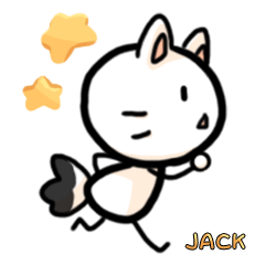 [LINEスタンプ] 日本猫 ジャック