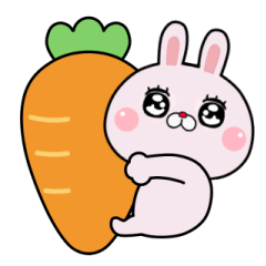 [LINEスタンプ] 癒したいうさぎ