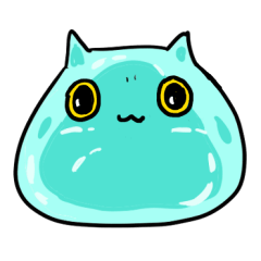 [LINEスタンプ] ゼリー猫