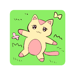[LINEスタンプ] ねこモモくんの日常スタンプ