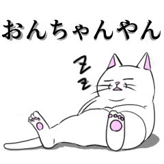 [LINEスタンプ] こん猫佐世保弁喋りよるばい