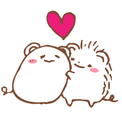 [LINEスタンプ] はりーとゆかいななかまたち