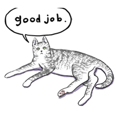 [LINEスタンプ] いいネコ
