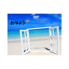 [LINEスタンプ] 沖縄風景スタンプ♡日常挨拶の画像（メイン）