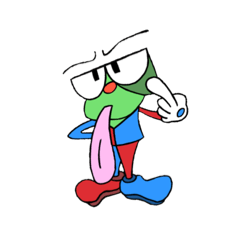 [LINEスタンプ] Clancy the Curious Frog 【クランシー】