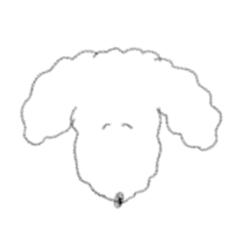 [LINEスタンプ] 誰にでも使いやすい犬