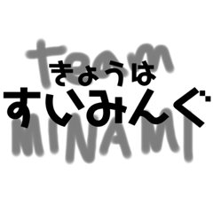 [LINEスタンプ] team MINAMI②
