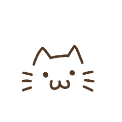 [LINEスタンプ] 猫の顔すたんぷ。