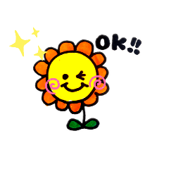 [LINEスタンプ] 夏のひまわりちゃんスタンプ