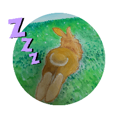 [LINEスタンプ] 私はうさこ