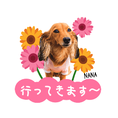 [LINEスタンプ] ななちゃん第2弾