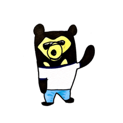 [LINEスタンプ] マレーグマのジャマール君