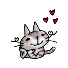 [LINEスタンプ] しふぉんのネコ好きのスタンプ