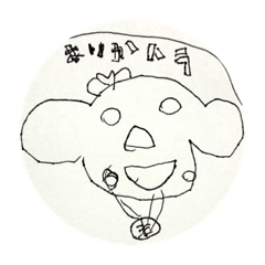 [LINEスタンプ] こあらスタンプ こども手書きスタンプ