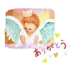 [LINEスタンプ] 天使シリーズ